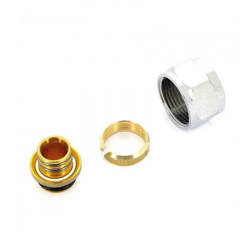 Фитинг компрессионный для труб PEX 16х2,0х3/4″