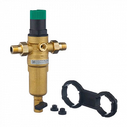 Фильтр тонкой очистки Honeywell Resideo Braukmann FK06 1/2″ААM с редуктором Honeywell-Braukmann  Германия